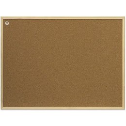 TABLICA KORKOWA 40 X 30 CM RAMA DREWNIANA